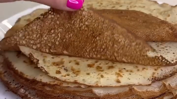 Блинчики «Три стакана»...🥞😋 Рецепт ⤵️
