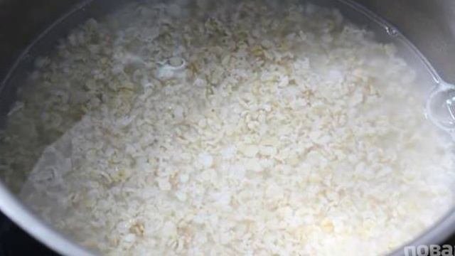 Овсяная каша с фруктами