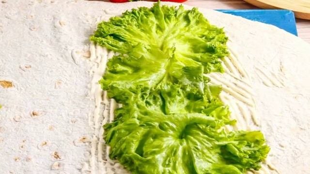 Курица в лаваше