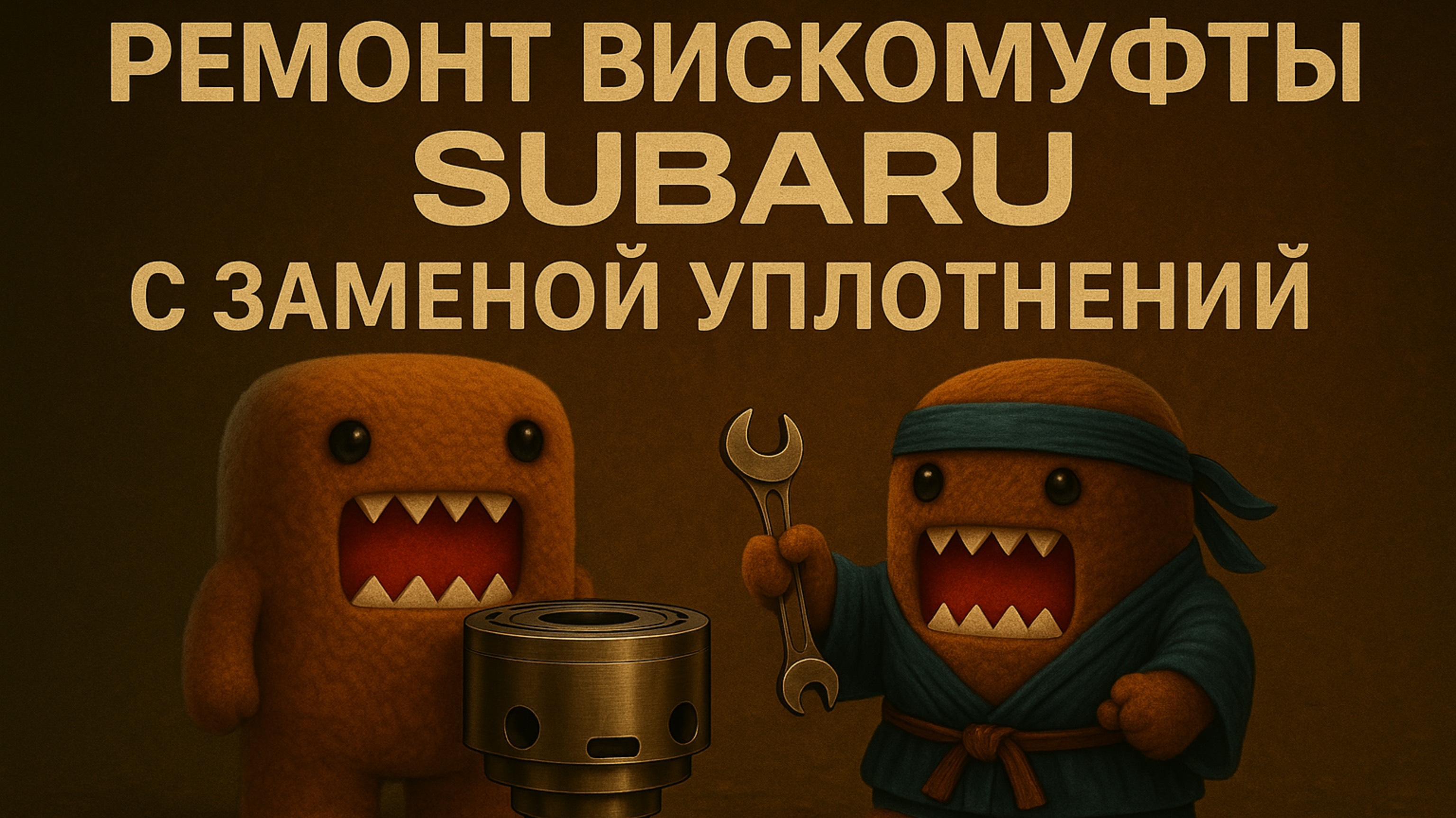 Как восстановить вискомуфту Subaru своими руками | Полный ремонт и разбор
