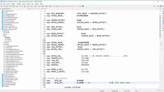 Section 9- Developing The General Purpose Input_Output(GPIO) Driver, Lecture 76- Programming - Impl