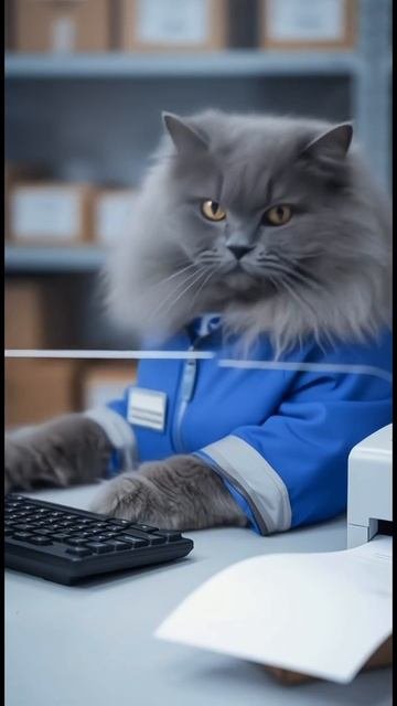 Кот в Почте России 😂😂😂