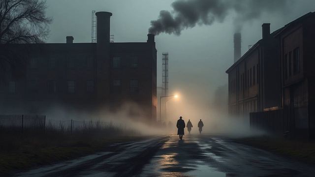 Тени в ночном тумане