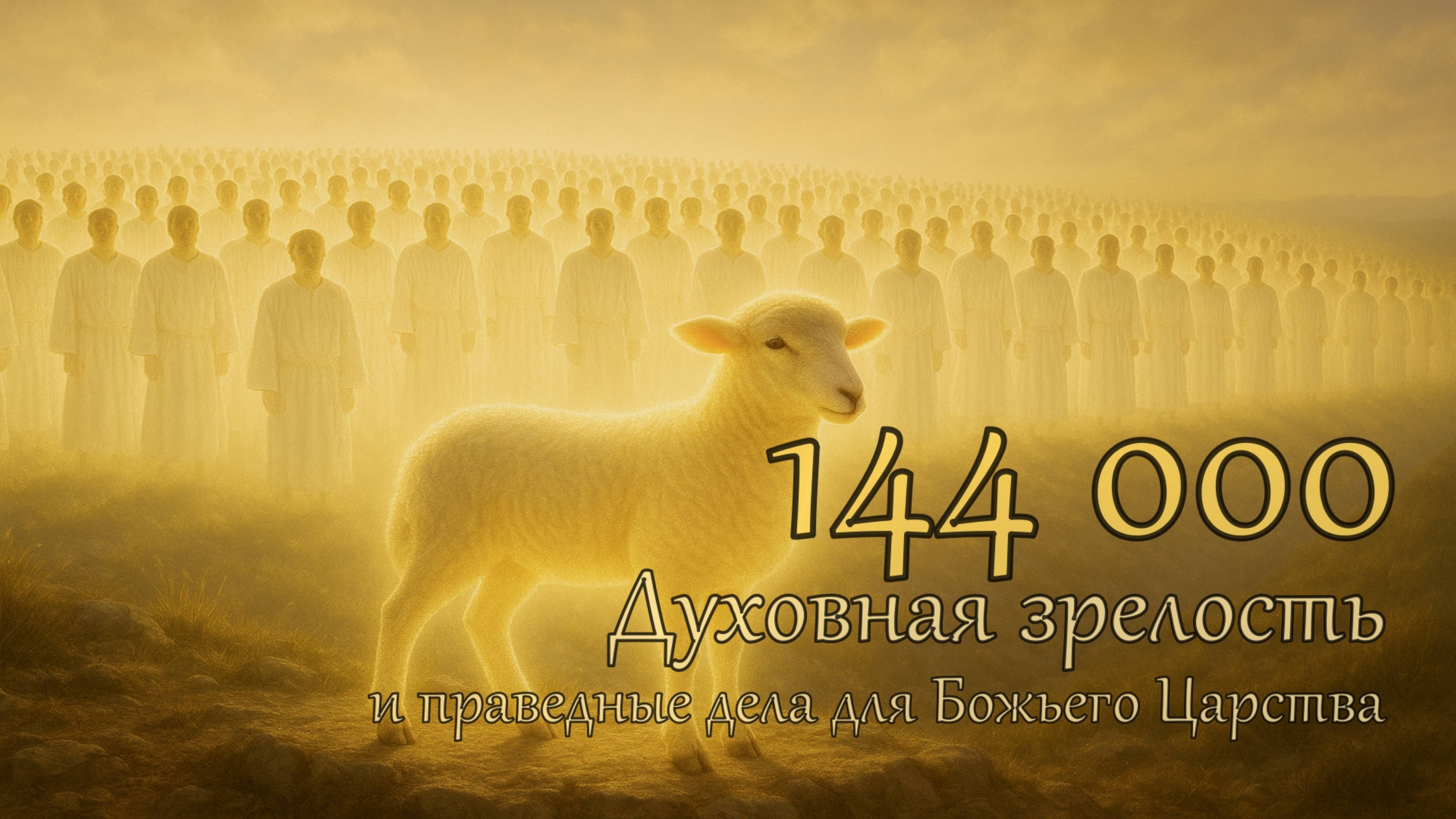 144 000 – Духовная зрелость и праведные дела для Божьего Царства