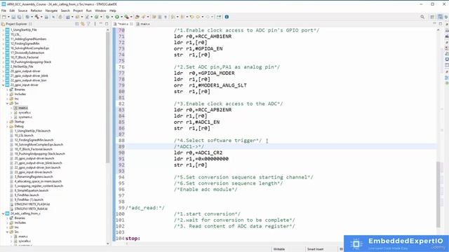 Section 10- Developing The Analog To Digital Conversion (ADC) Driver, Lecture 80- Programming -  Im