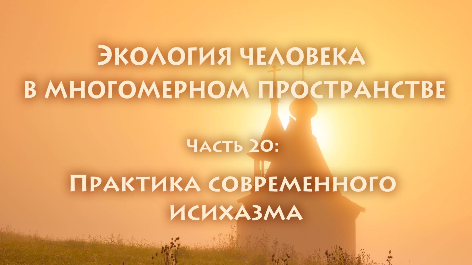 Владимир Антонов. Экопсихология. Часть 20