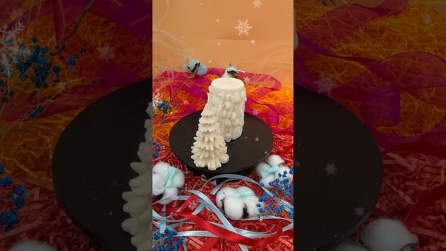 Свечи ручной работы. Подарочный набор.