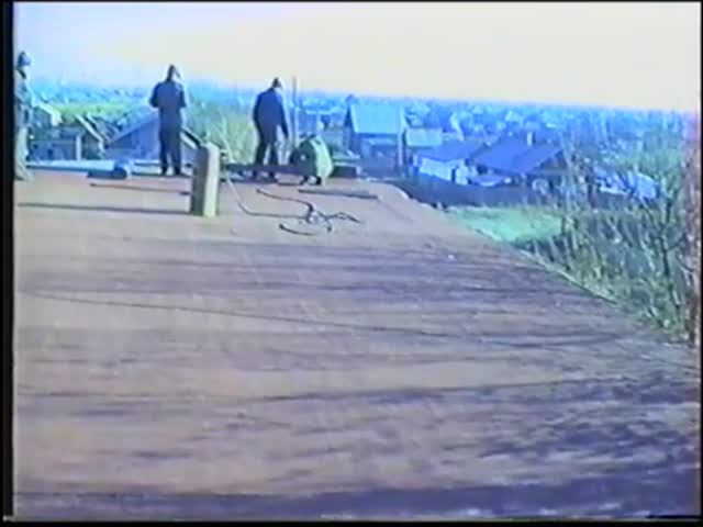 ремонт крыши Поспелиха 2002г