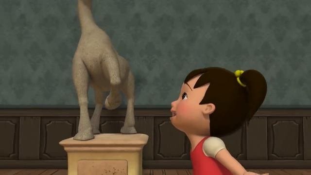 Английский язык для малышей - Мяу-Мяу - Haunted House (Дом с привидениями) - учим английские слова.