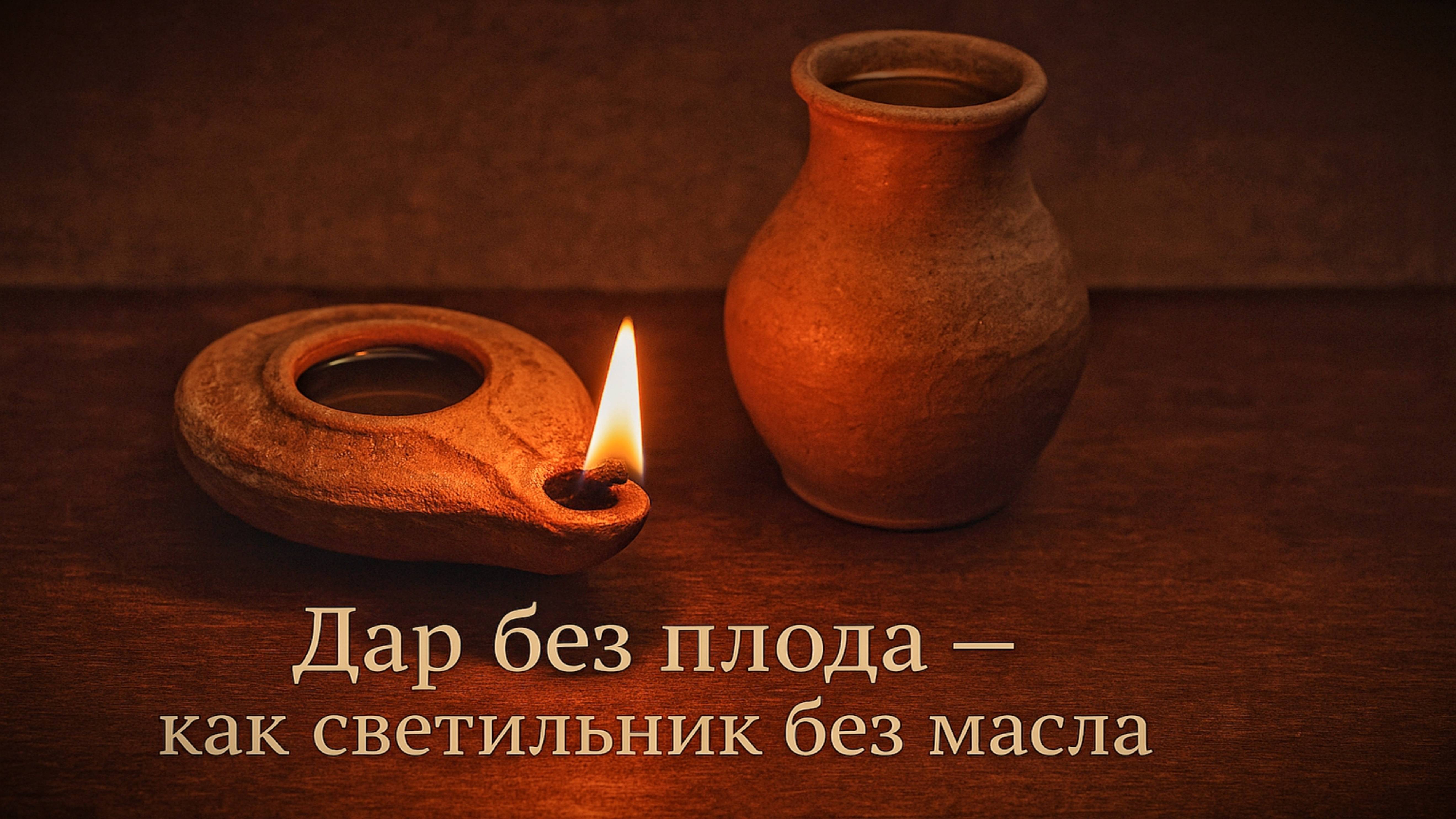Плод или дар – что важнее в духовной жизни?