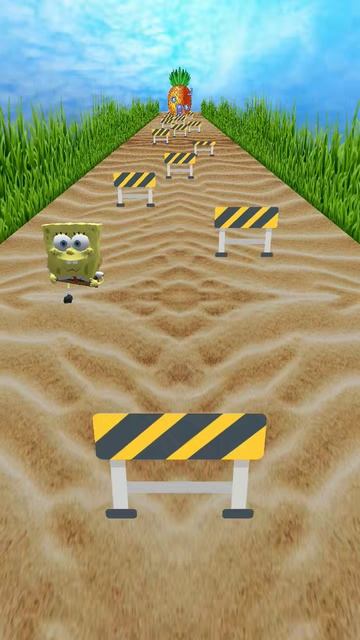 Играем в игру губка боб