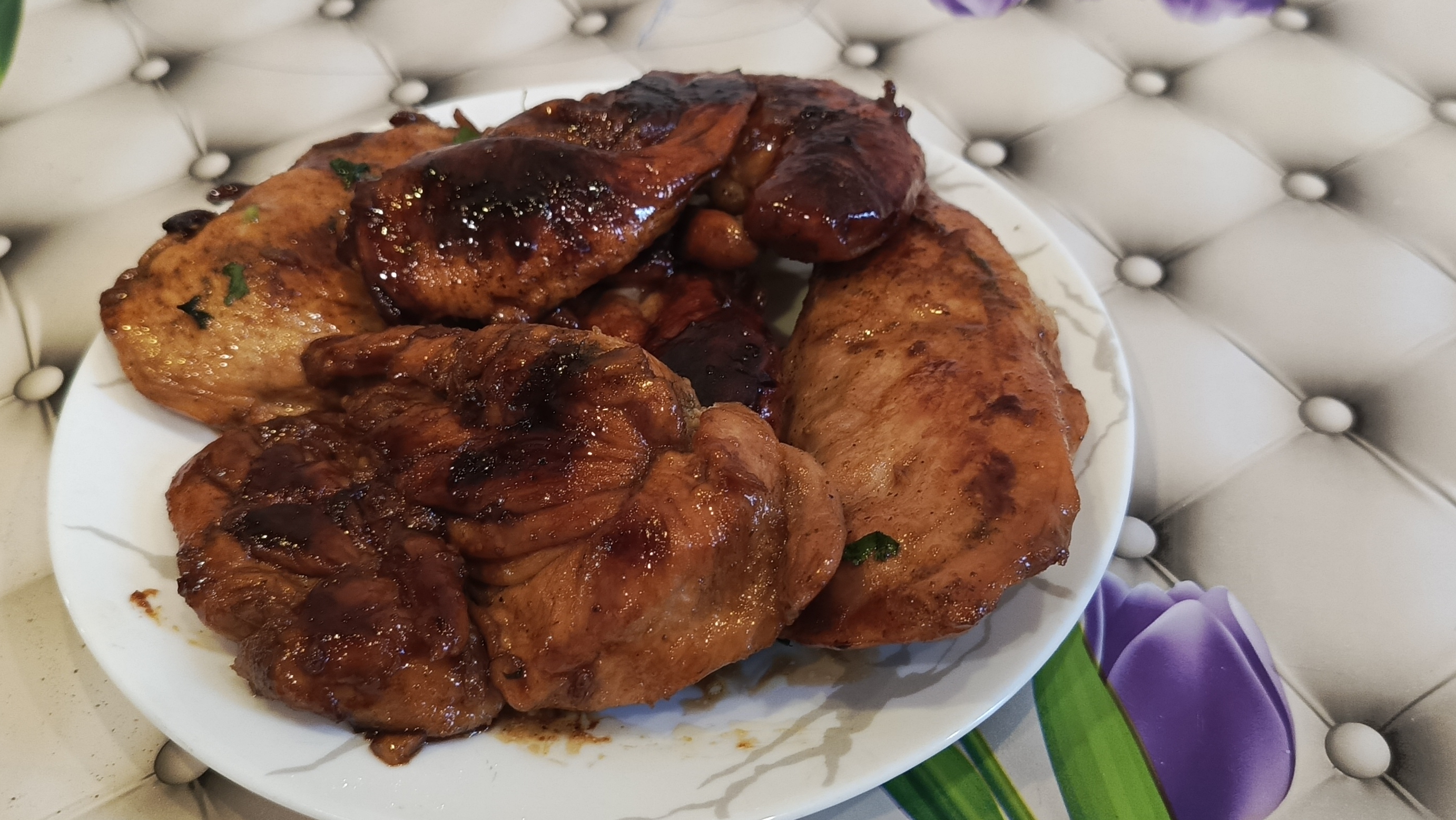 Простой и невероятно вкусный рецепт куриной грудки в соусе терияки👍💯🔥