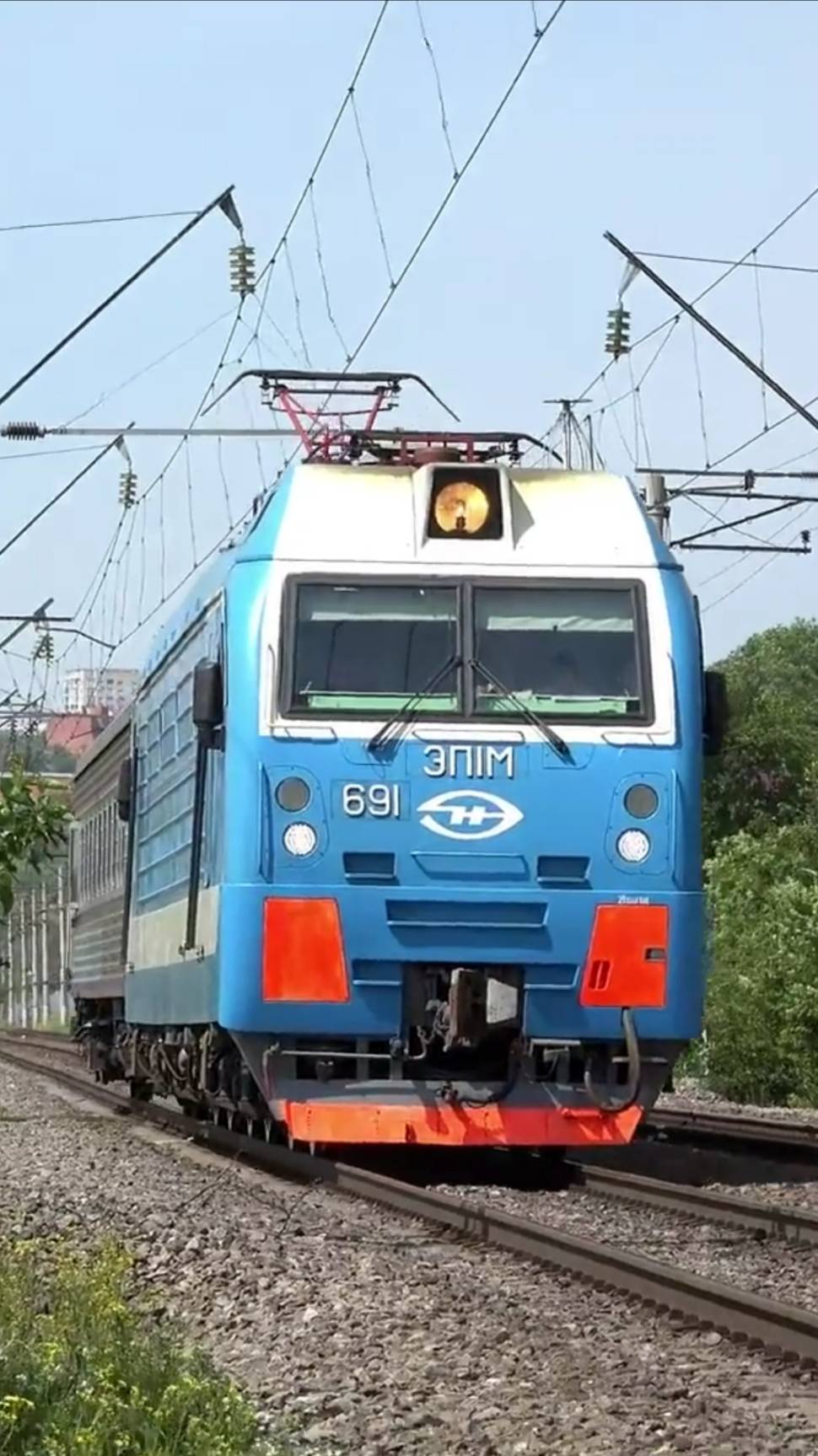 поезд ЭП1М-691
