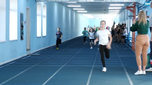 На стадионе «Олимп» прошло открытое первенство по лёгкой атлетике «Юная смена» (11.10.2025)