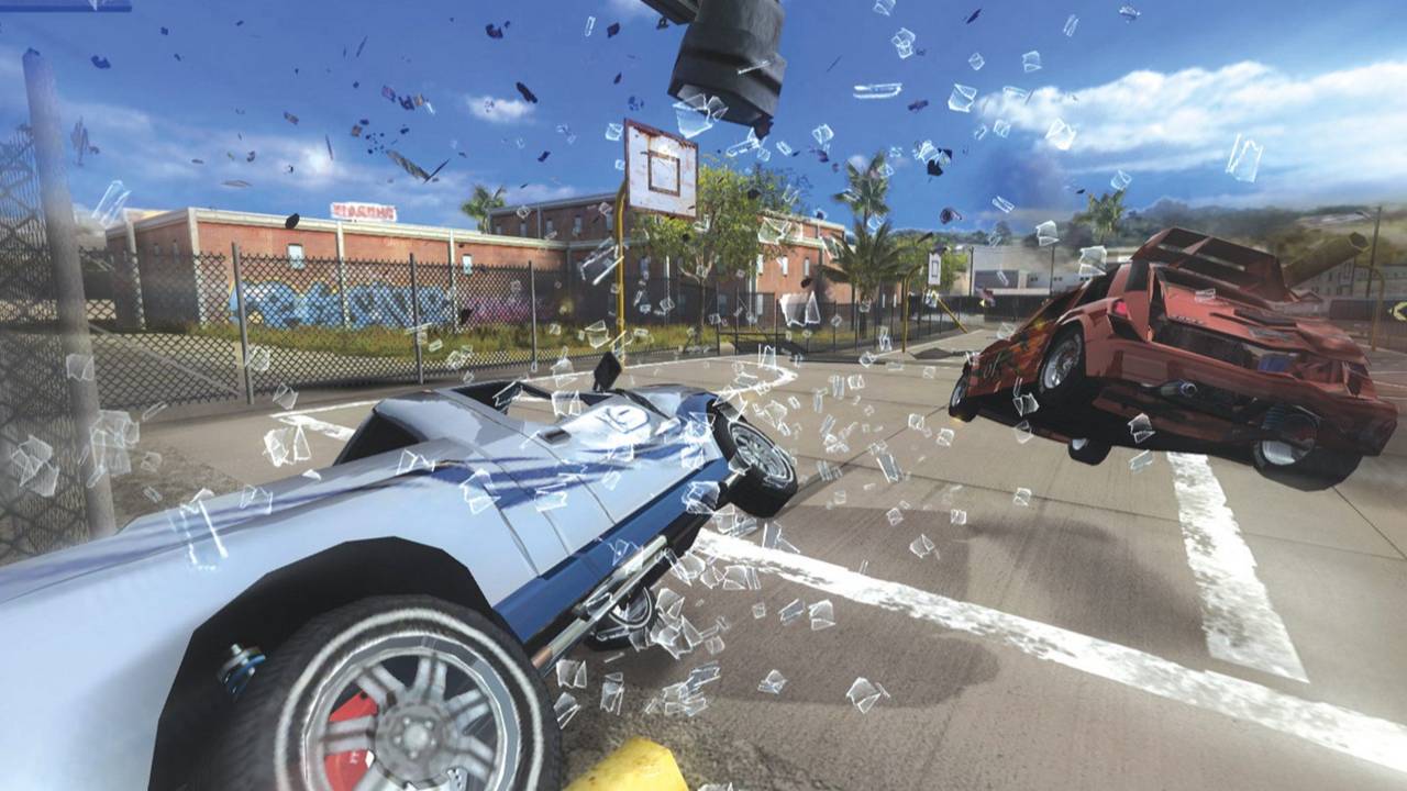 Пытаемся закончить третий класс во Flatout 2