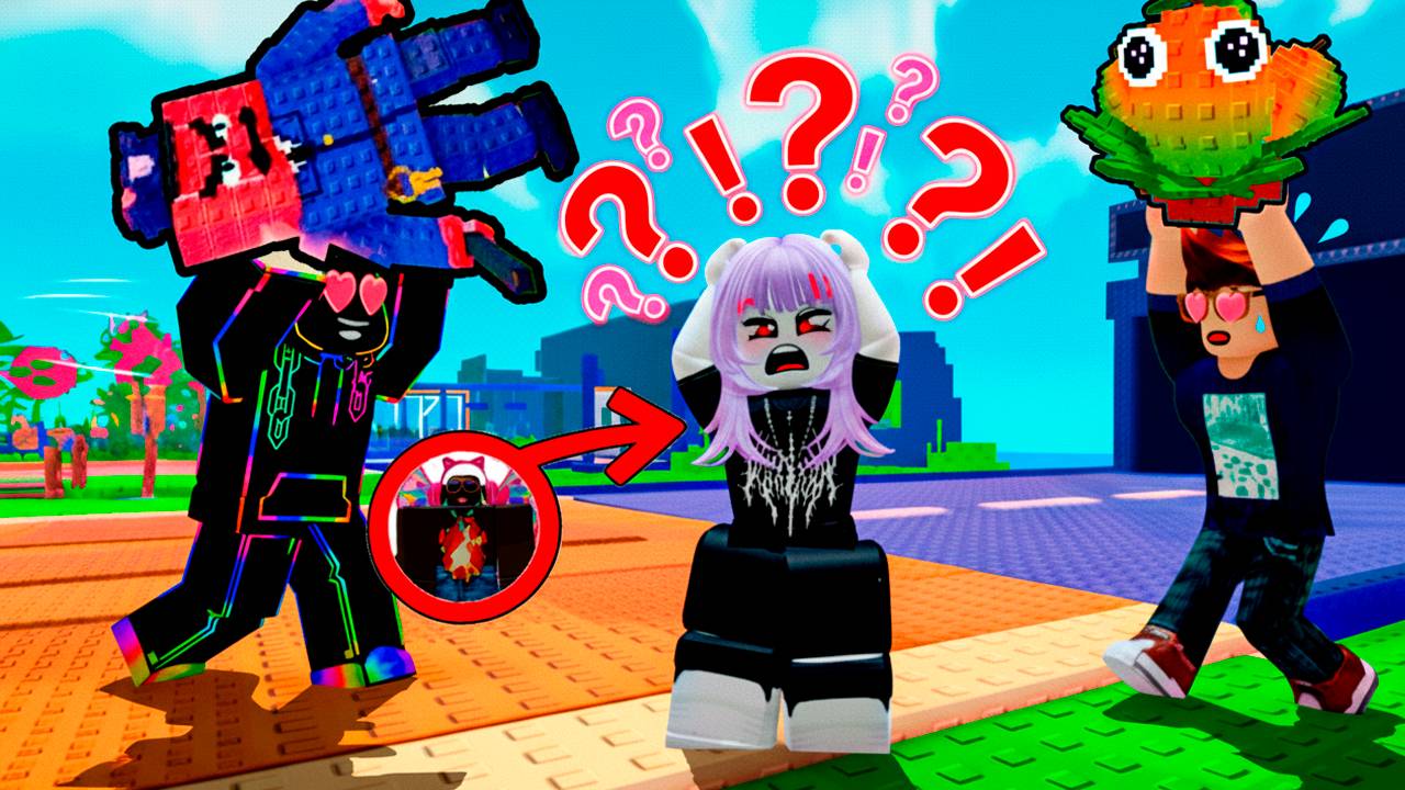 Я притворился ДЕВОЧКОЙ в Plants vs Brainrots  Roblox