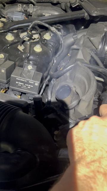 Диагностика вакумных опор двигателя 4,4 Range Rover