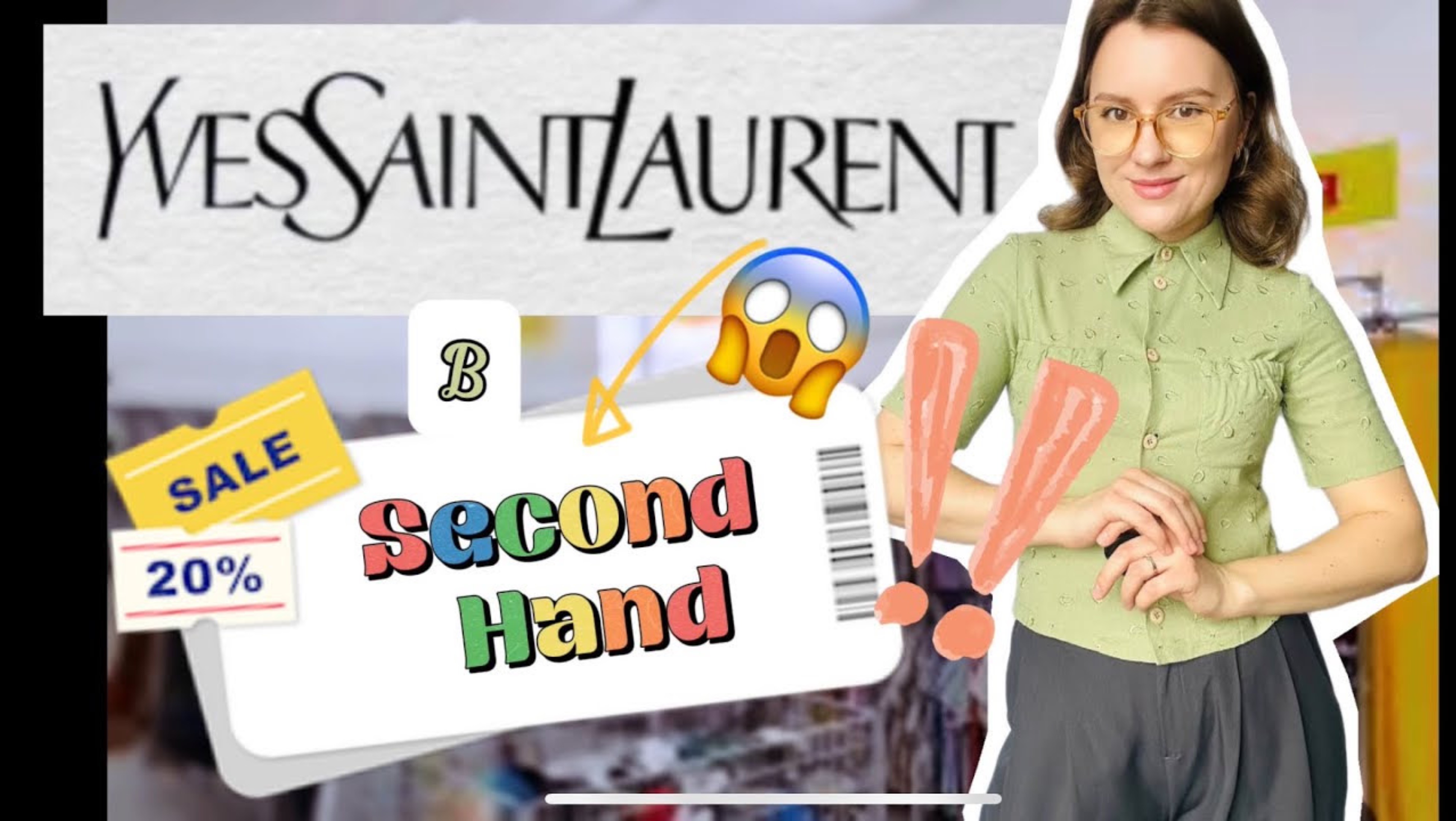SECONDHAND. YvesSaintLaurent в секонде? + поход на местную барахолку, есть ли там что-то?