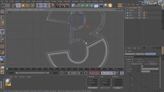 11. Creating The Outline Of The Objects-www.psdly.com