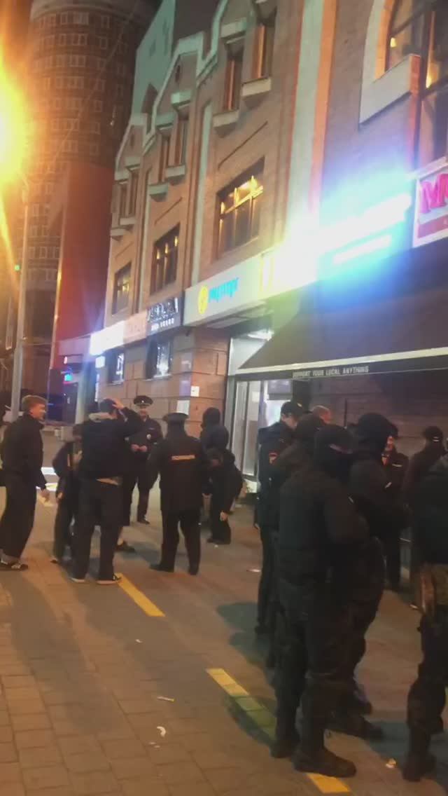Город засыпает... и просыпается Дружина Русской Общины