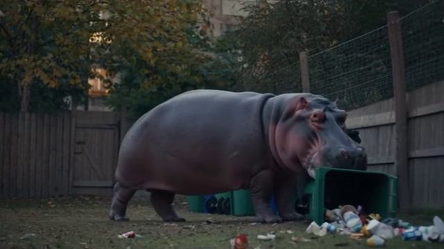 Мусорные баки и медведи в Сочи