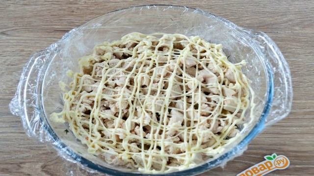 Салат Грибная поляна