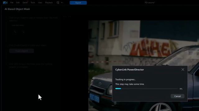 PowerDirector 25...- Как легко размыть номерной знак или другой движущийся объект