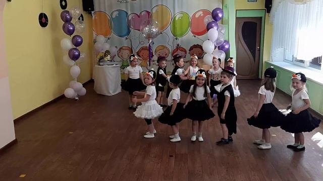 2021 пингвины младшая группа РЯБИНКА