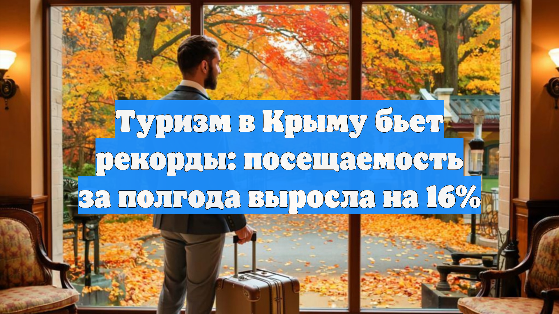 Туризм в Крыму бьет рекорды: посещаемость за полгода выросла на 16%