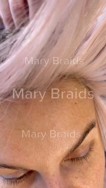 Имитация Роста Волос- авторская техника студии Mary Braids