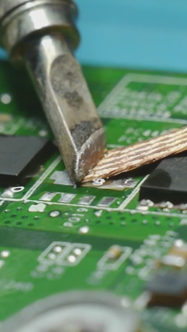 Ремонт электроники: Замена MOSFET на материнской плате