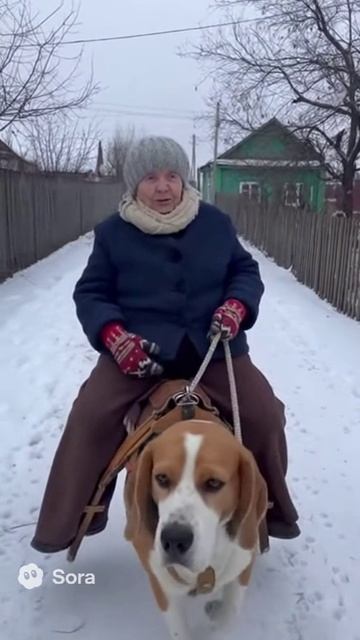 Бабушка на отдыхе