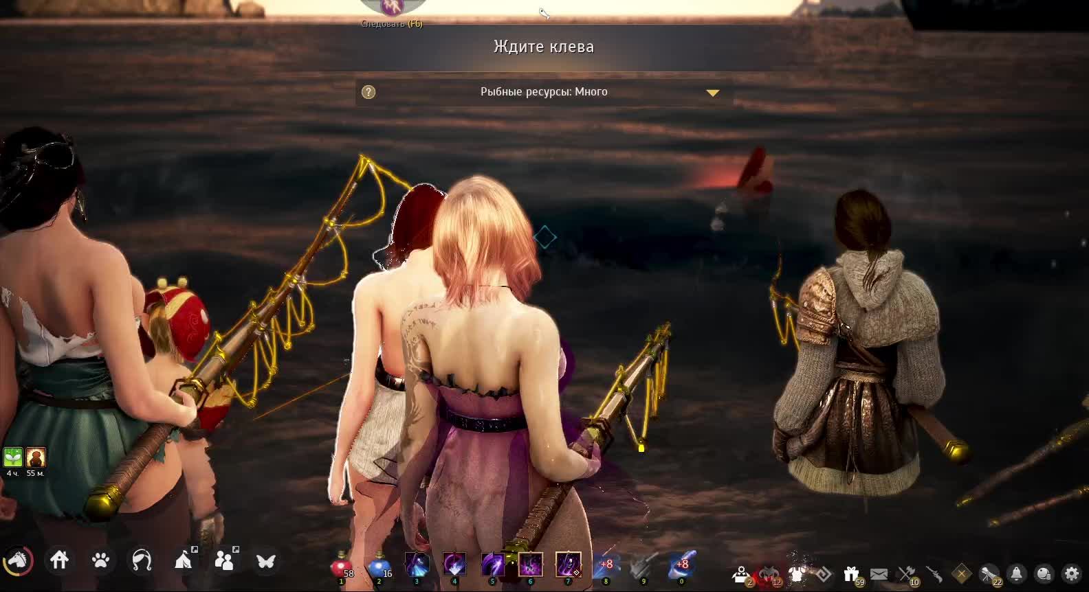 Black Desert  Рыбалка в 3 окна