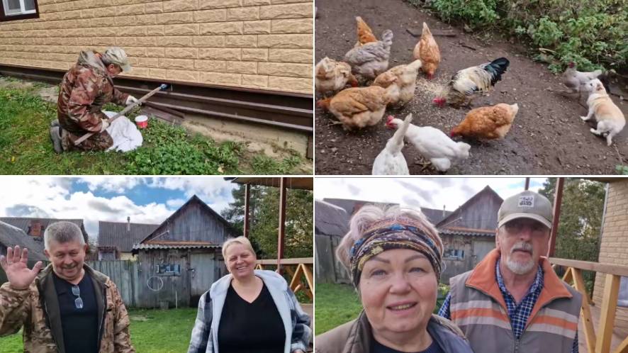 ВОСКРЕСЕНЬЕА У НАС ДЕЛ ПОЛНО. ЗАЕХАЛИ НАТАША С ЛЁШЕЙ НА КОФЕЁК.