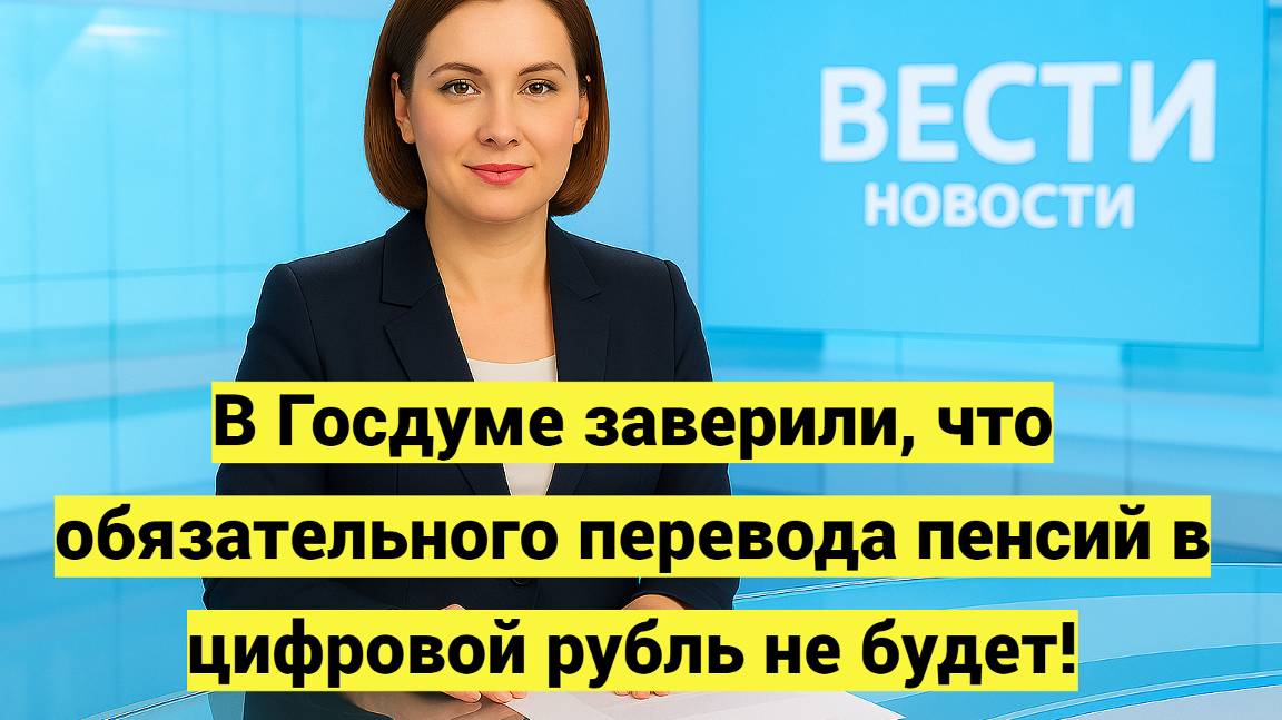 В Госдуме заверили, что обязательного перевода пенсий в цифровой рубль не будет