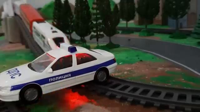 синий трактор мультик