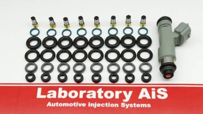 NISSAN / INFINITI N-033, Ремкомплект на 8 инжекторов, AiS-N033,.mp4