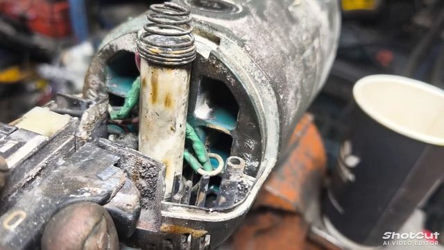 Makita 9069 сгорел статор