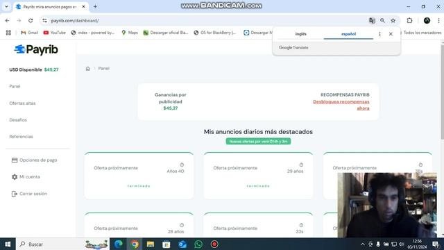 Payrib  Seguimiento
