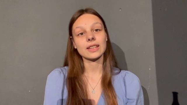 Актерская визитка Нестеренко Дарья 20 лет