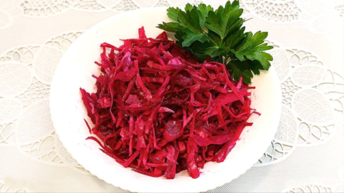 Капуста со СВЕКЛОЙ 