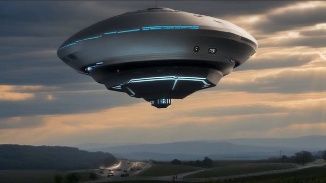 Реклама Визуальная проекция НЛО 2024 истина где-то рядом!