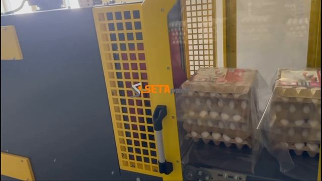 машина для упаковки яиц в термоусадочную пленку