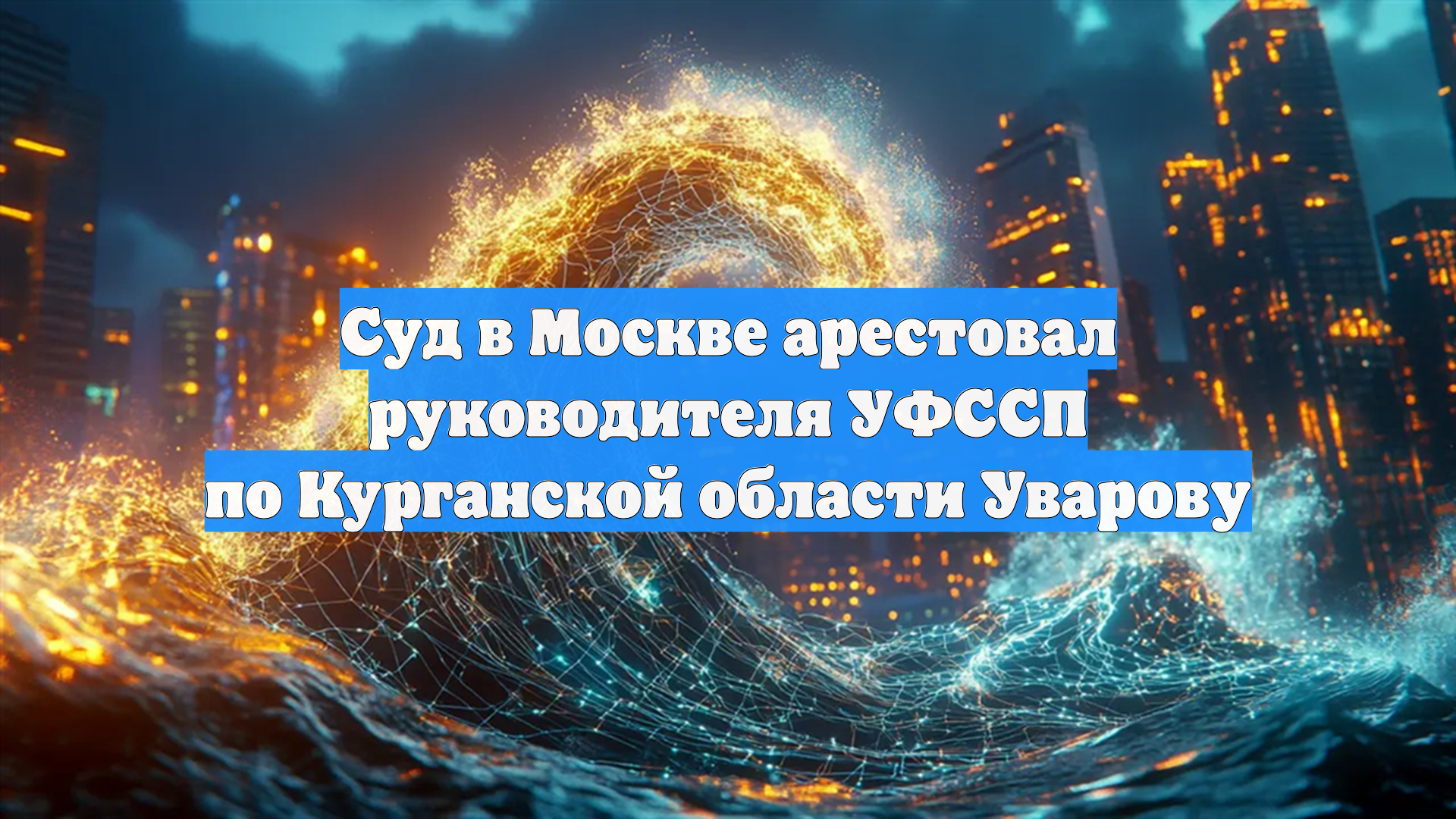 Суд в Москве арестовал руководителя УФССП по Курганской области Уварову