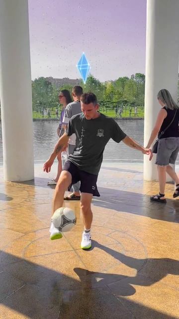 Делаю трюки в парке