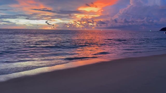 Karon beach sunset