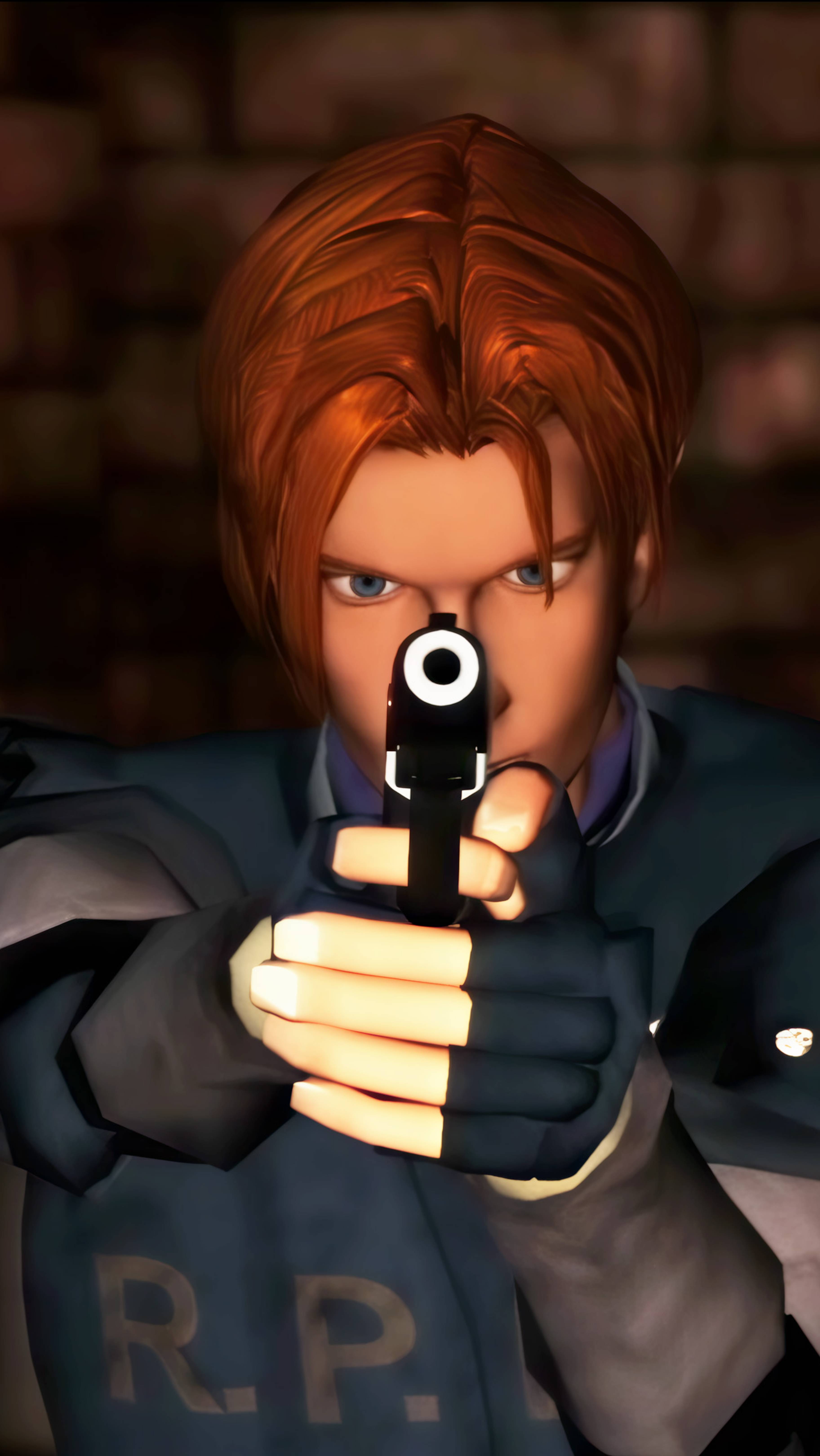 Resident Evil 2 1998 - Леон Вступительный Ролик Улучшенное качества до 8K