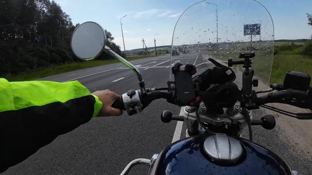 День 6. Мотопутешествие по Карелии на Royal Enfield Super Meteor 650. Вологда - Москва