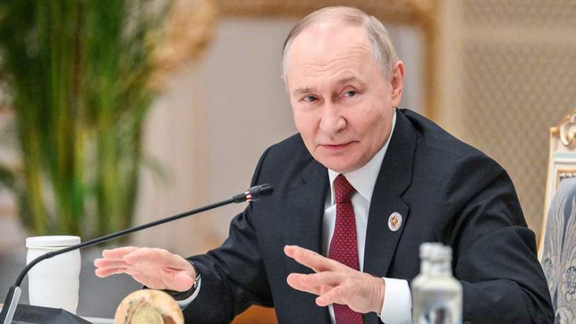 Путин пошутил о вынужденной «голодовке» на саммите СНГ в Душанбе