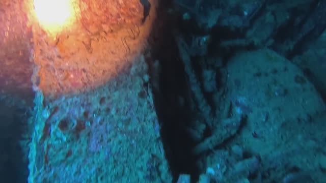 рэк дайвинг Тистлегорм SS Thistlegorm внутри июль 2024 дайвинг в Египте